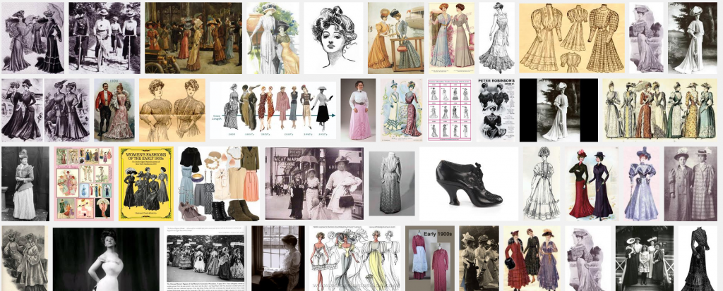 1900's women's clothing